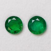 Vivid Green Zambian Emeralds (1.33 cts)